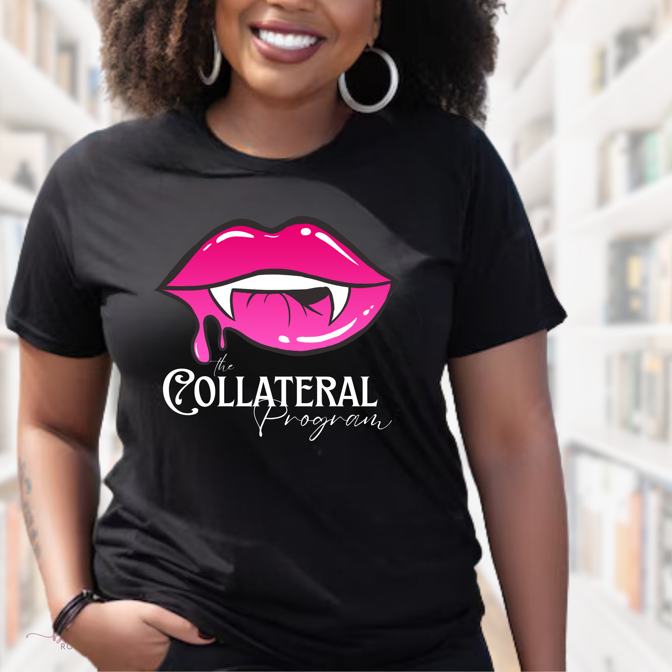 The Collateral Program - Bride by Ali Hazelwood - Vampire teeth. Fantasy Book. Paranormal Book. Vampire Werewolf Romance