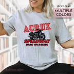 Darrius Acrux Speedway, Drag-on Racing, Dragons, Bookish Tee, Zodiac Academy Tee, Sport Gray shirt