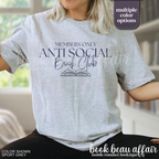 anti social book club (tee)