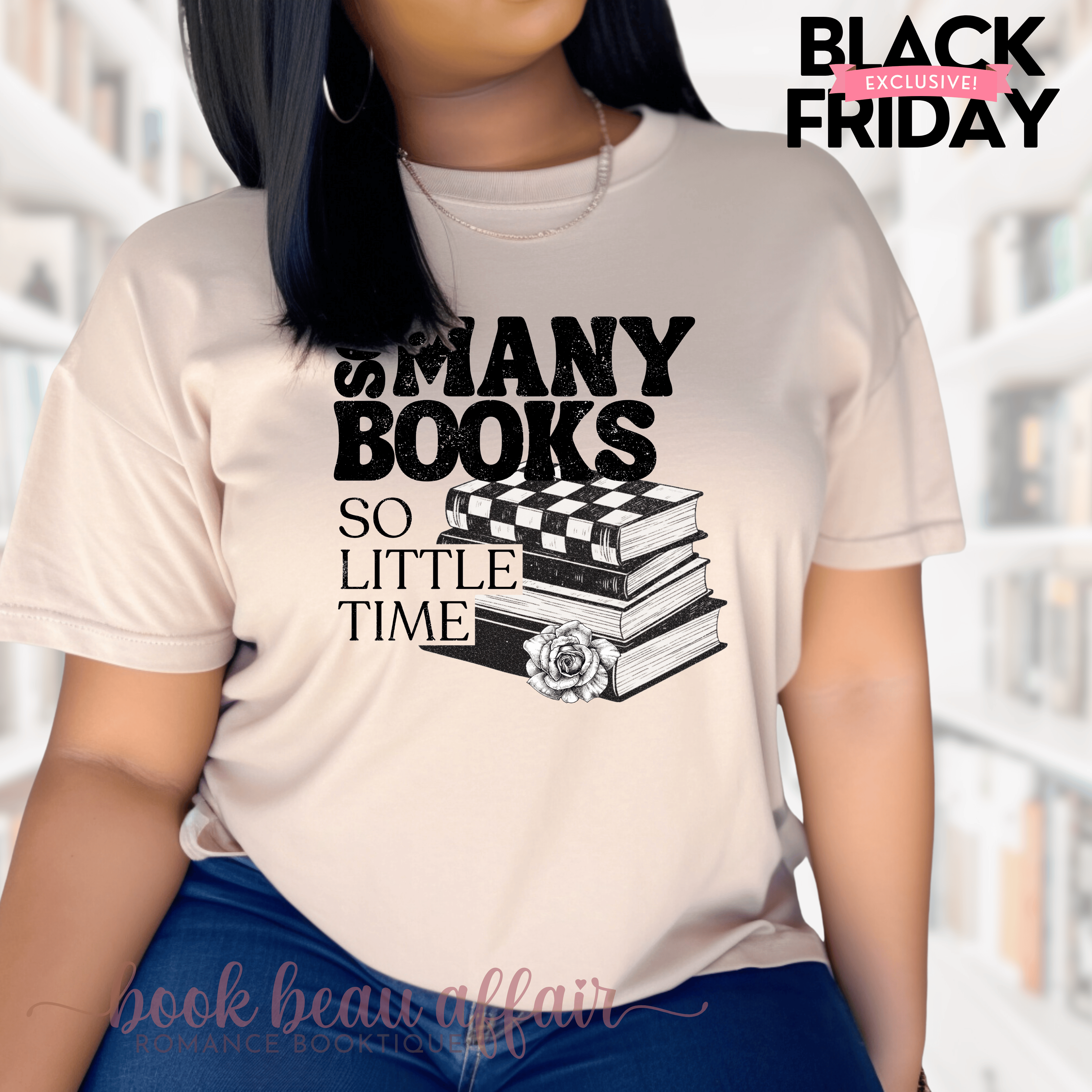 black friday exclusive: so many books