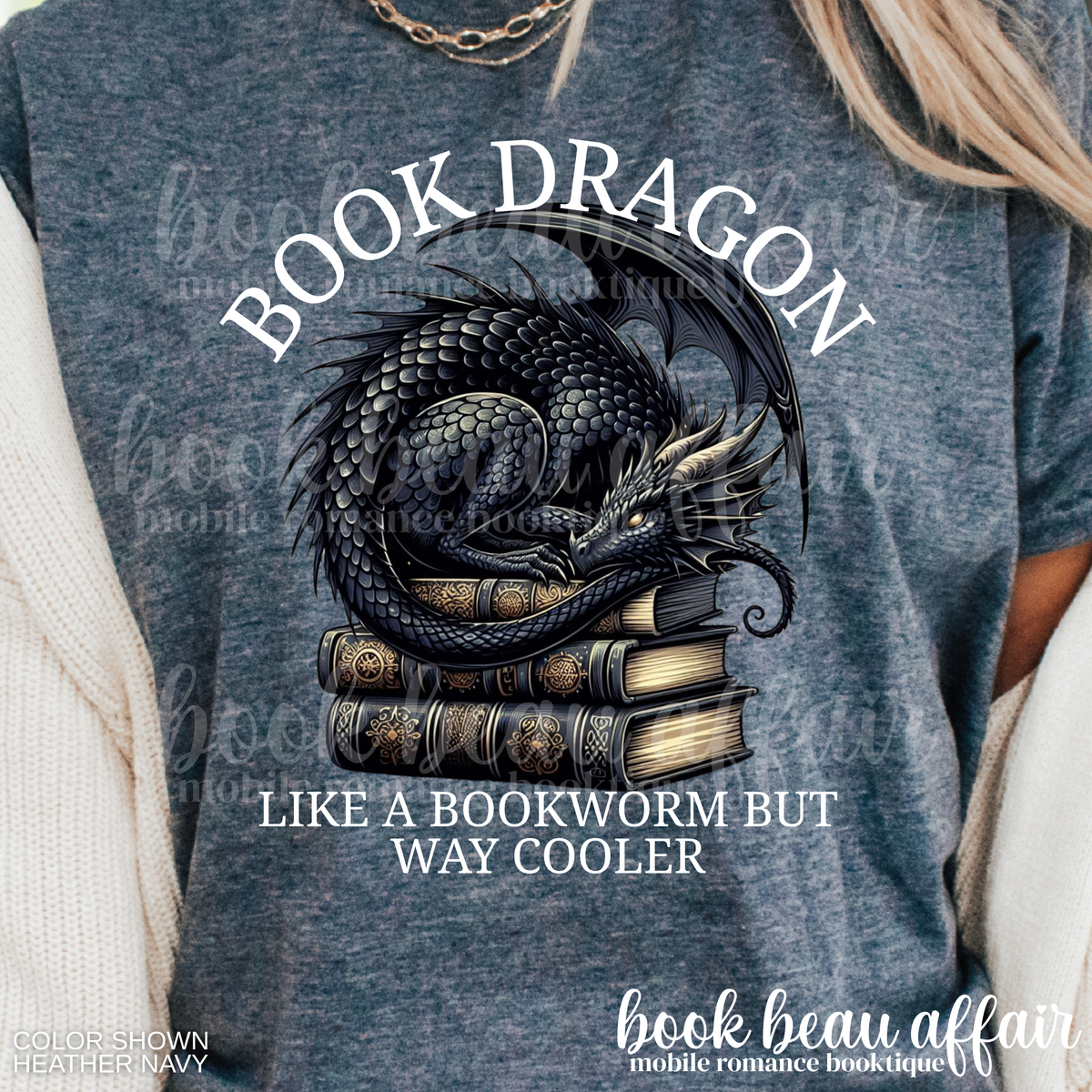 book dragon (tee)