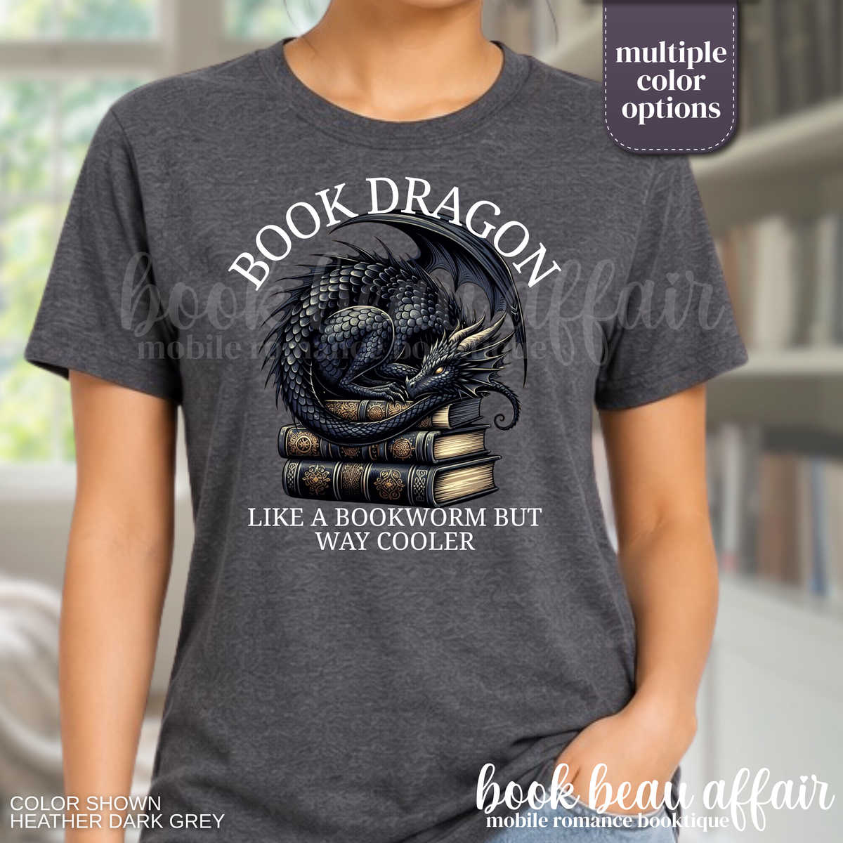 book dragon (tee)