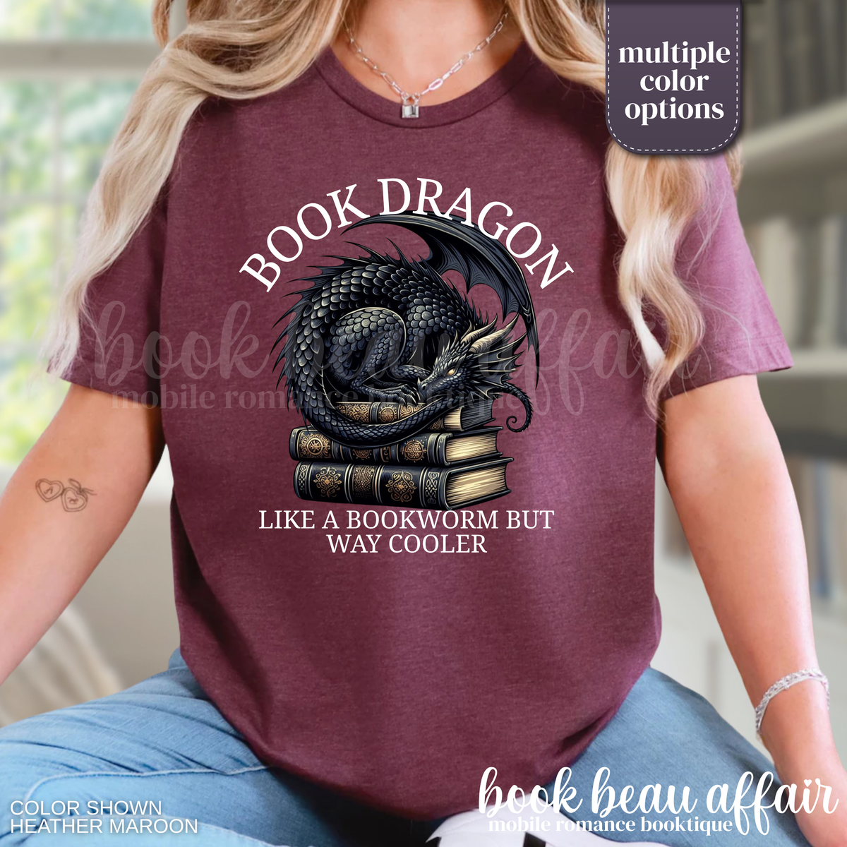book dragon (tee)