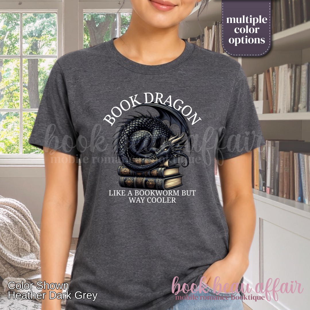 book dragon (tee)