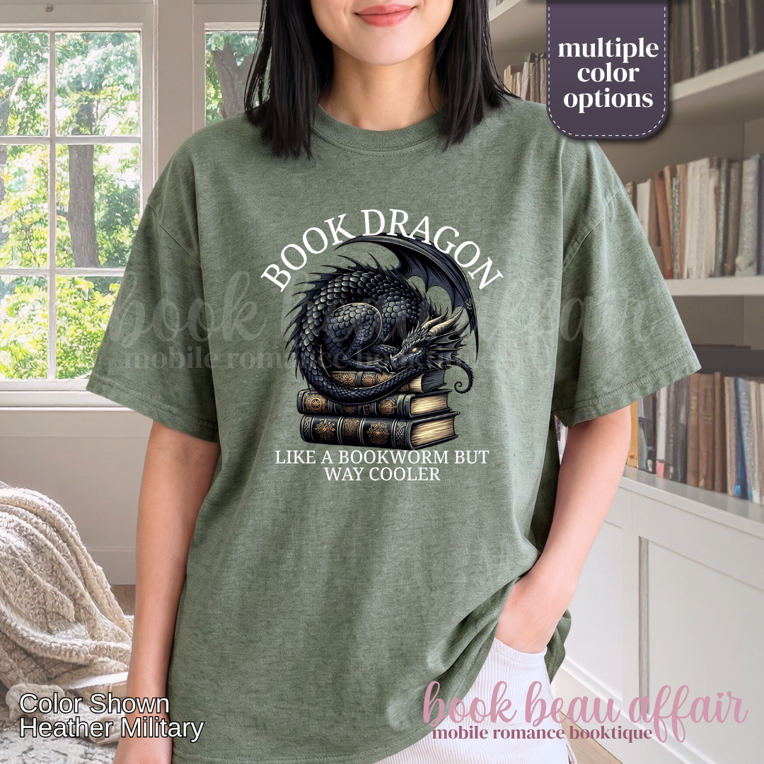 book dragon (tee)