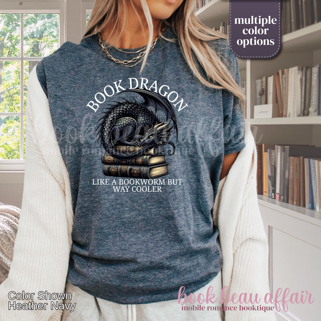 book dragon (tee)