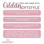 Crafted from soft, preshrunk ring-spun cotton