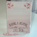 Kindle case insert reading is dreaming with your eyes open