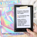 Blind Date with a Kindle. Includes an e-book, kindle case insert, kindle dust plug, and kindle charm chain plus more goodies