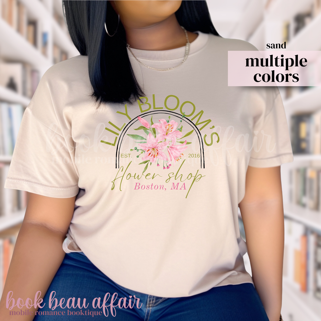Lily Bloom's Flower Shop, Boston MA. Inspired by Colleen Hoover's It Ends With Us