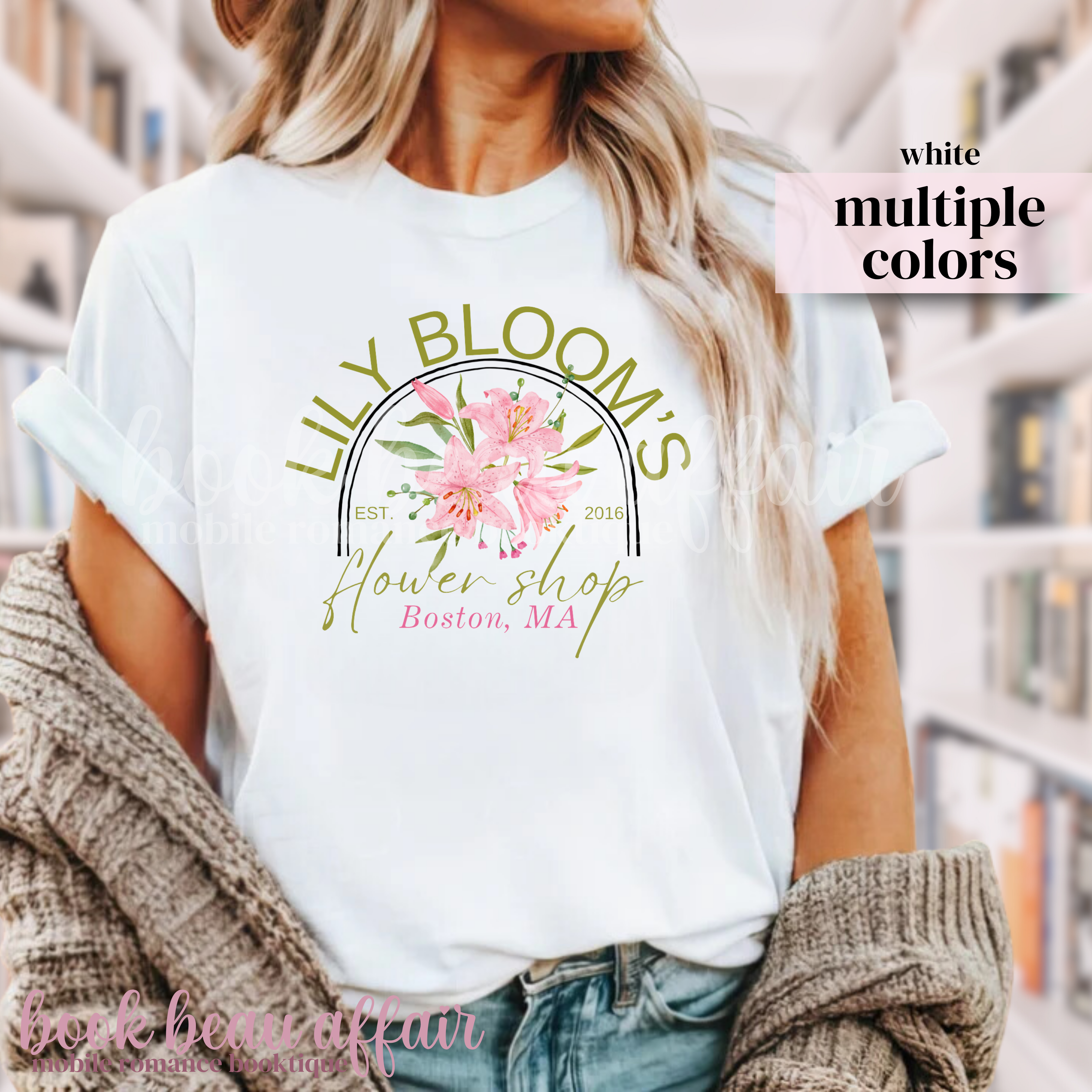 Lily Bloom's Flower Shop, Boston MA. Inspired by Colleen Hoover's It Ends With Us