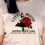 Little Mouse Investigations. Solving Cold Cases since 2021. Inspired by Haunting Adeline 
