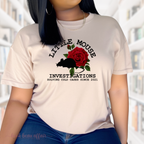 Little Mouse Investigations, Solving cold cases since 2021, Haunting Adeline, Zade Meadows, Run little Mouse, Bookish tee, Sand TAN