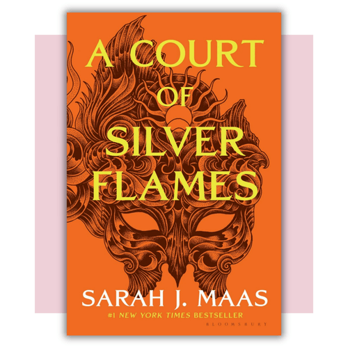 Book cover of 'A Court of Silver Flames' by Sarah J. Maas 