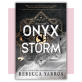 Book cover of 'Onyx Storm' by Rebecca Yarros 