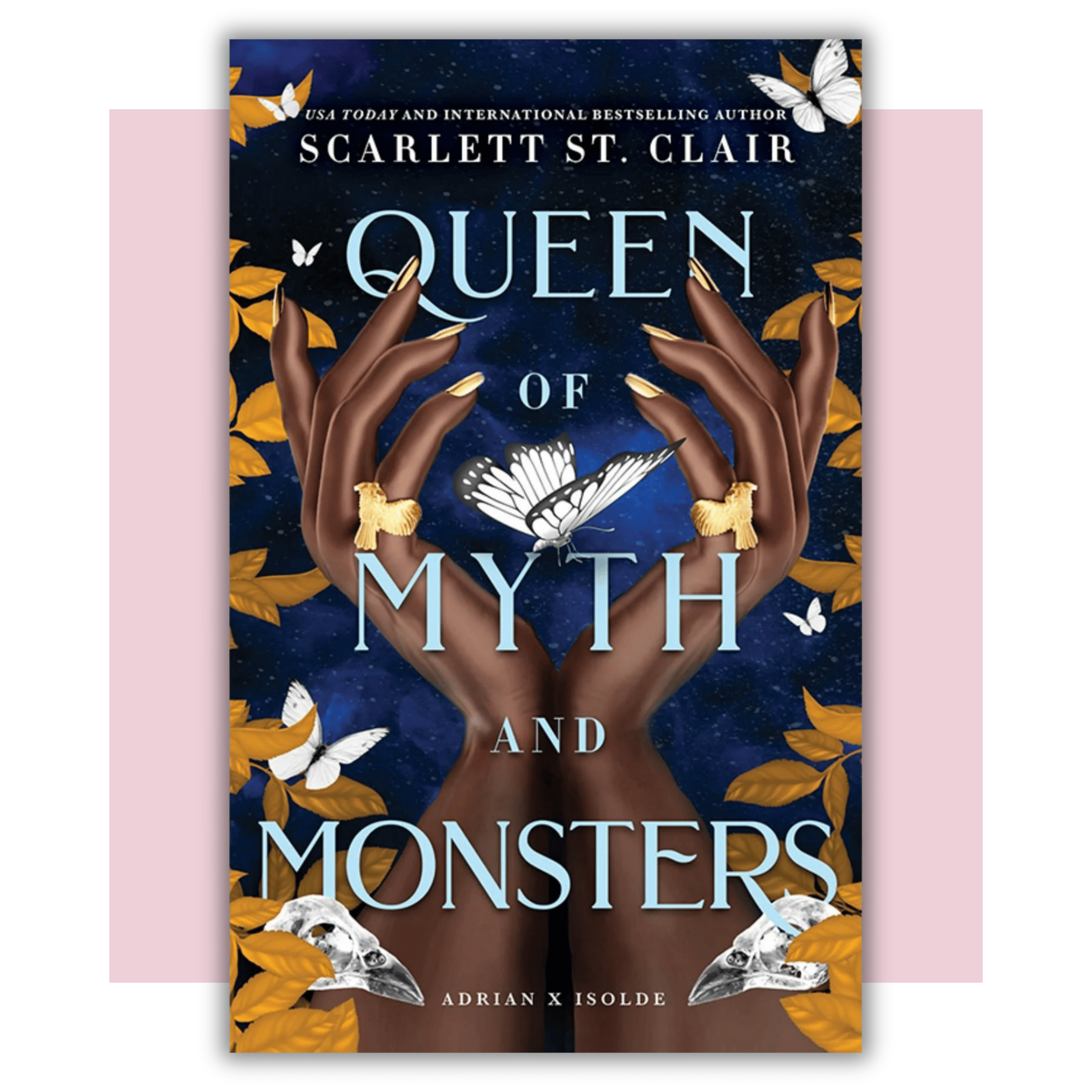 Book cover of 'Queen of Myth and Monsters' by Scarlett St. Clair