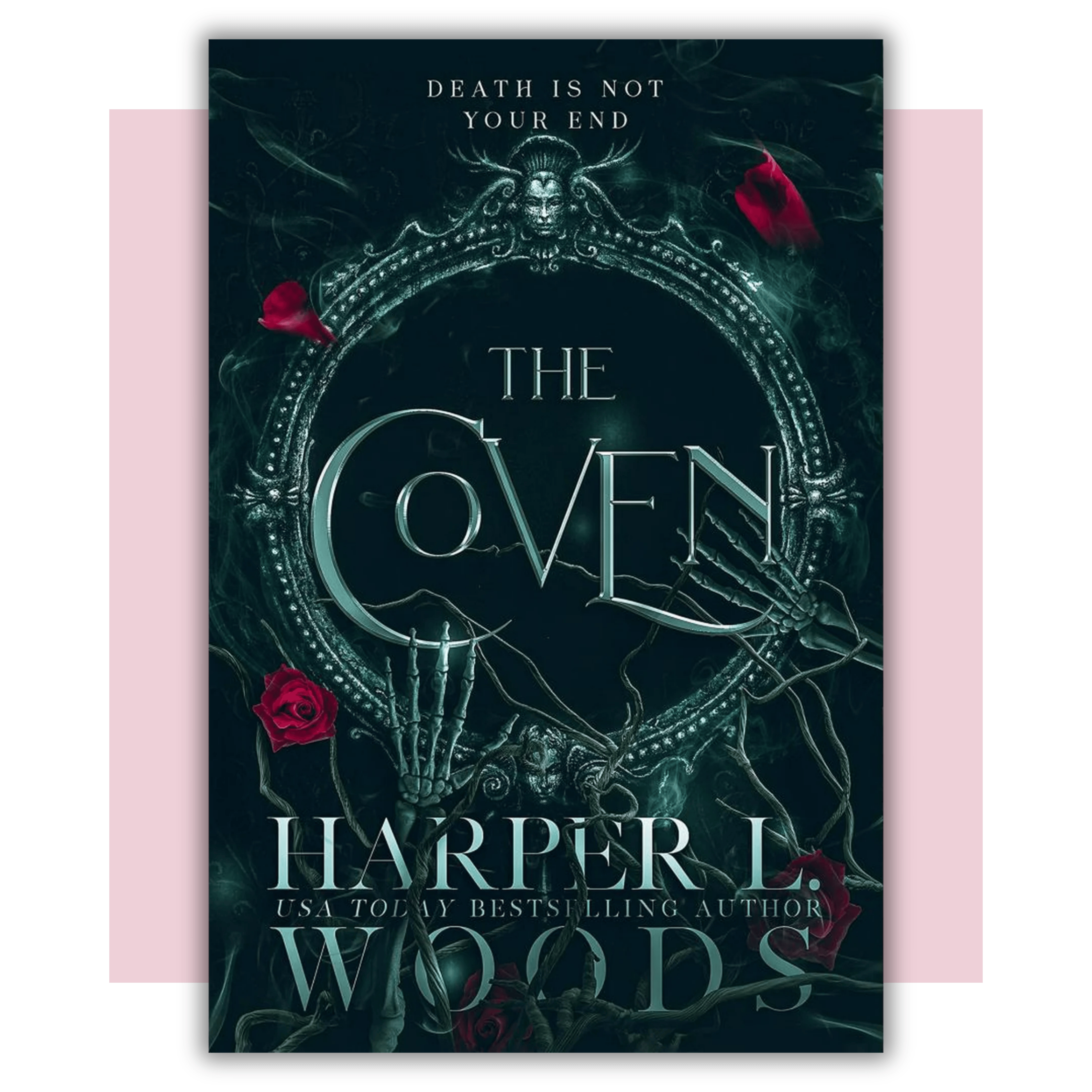 Book cover of 'The Coven' by Harper L. Woods 