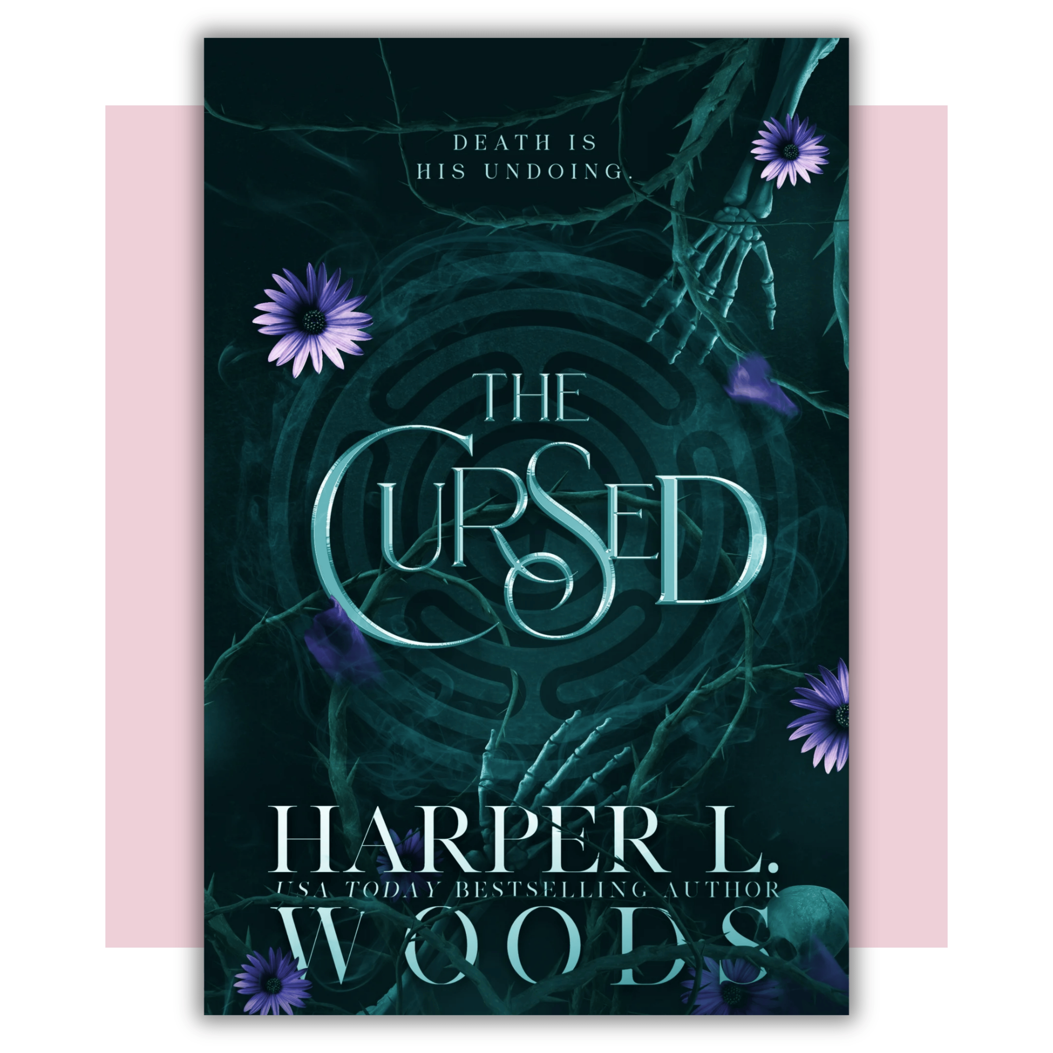 Book cover of 'The Cursed' by Harper L. Woods 
