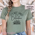 t-shirt with 'It's Not Smut, It's Cliterature' text and book graphic.