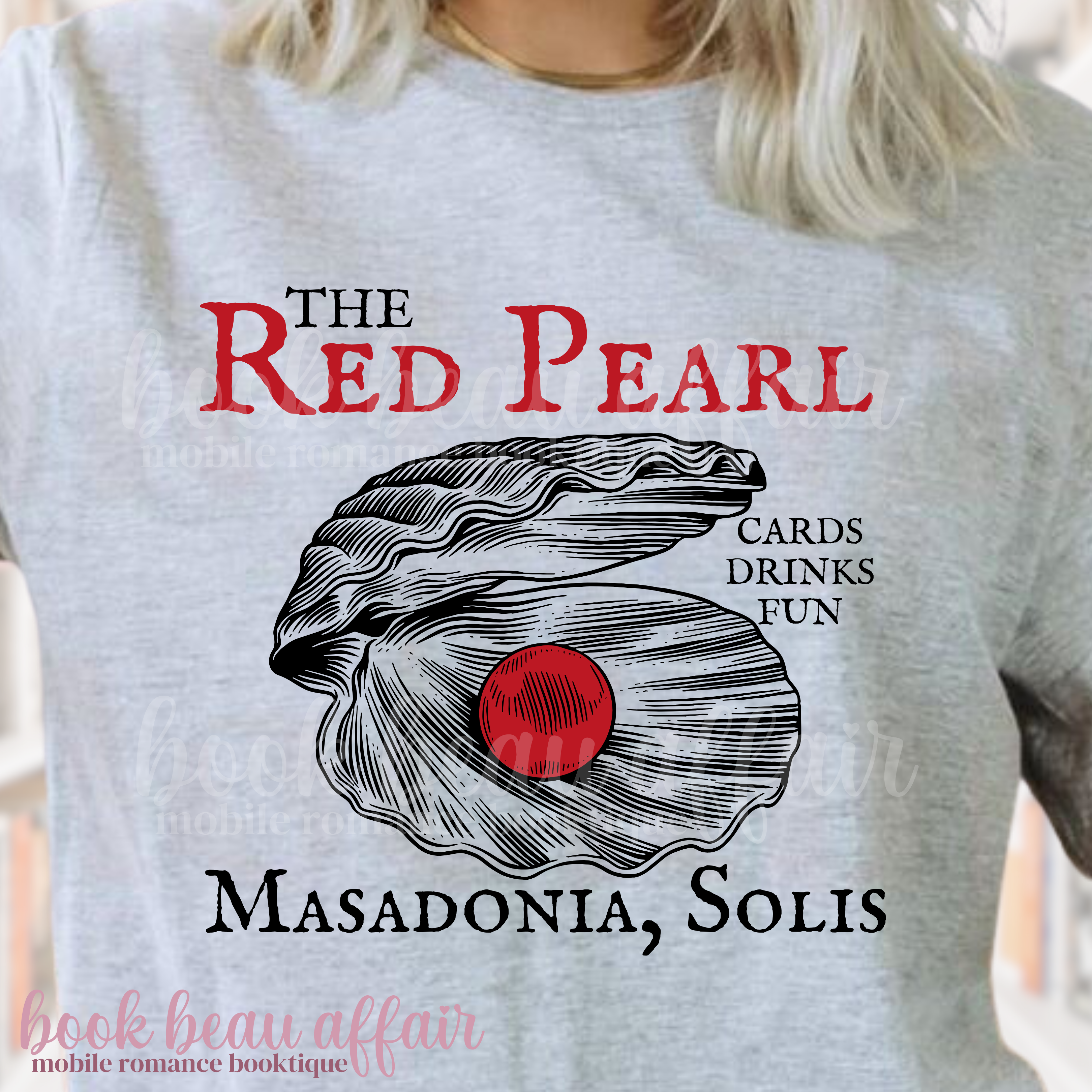 The Red Pearl. Masadonia, Solis. Inspired by From Blood and Ash
